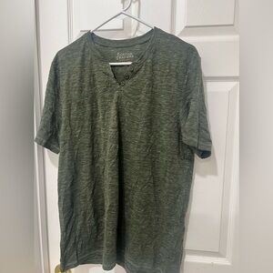 Men's Boston Traders green short-sleeve